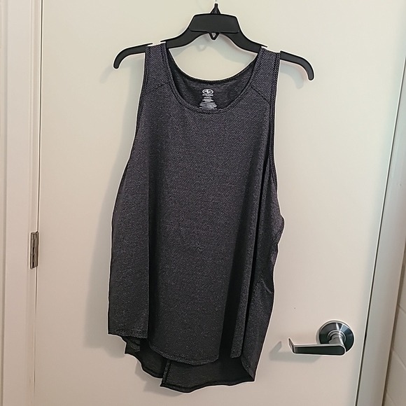 Athletic Works Tank Top Sleeveless Activewear Open Back Gray XXL/2XG (20) - Picture 1 of 6